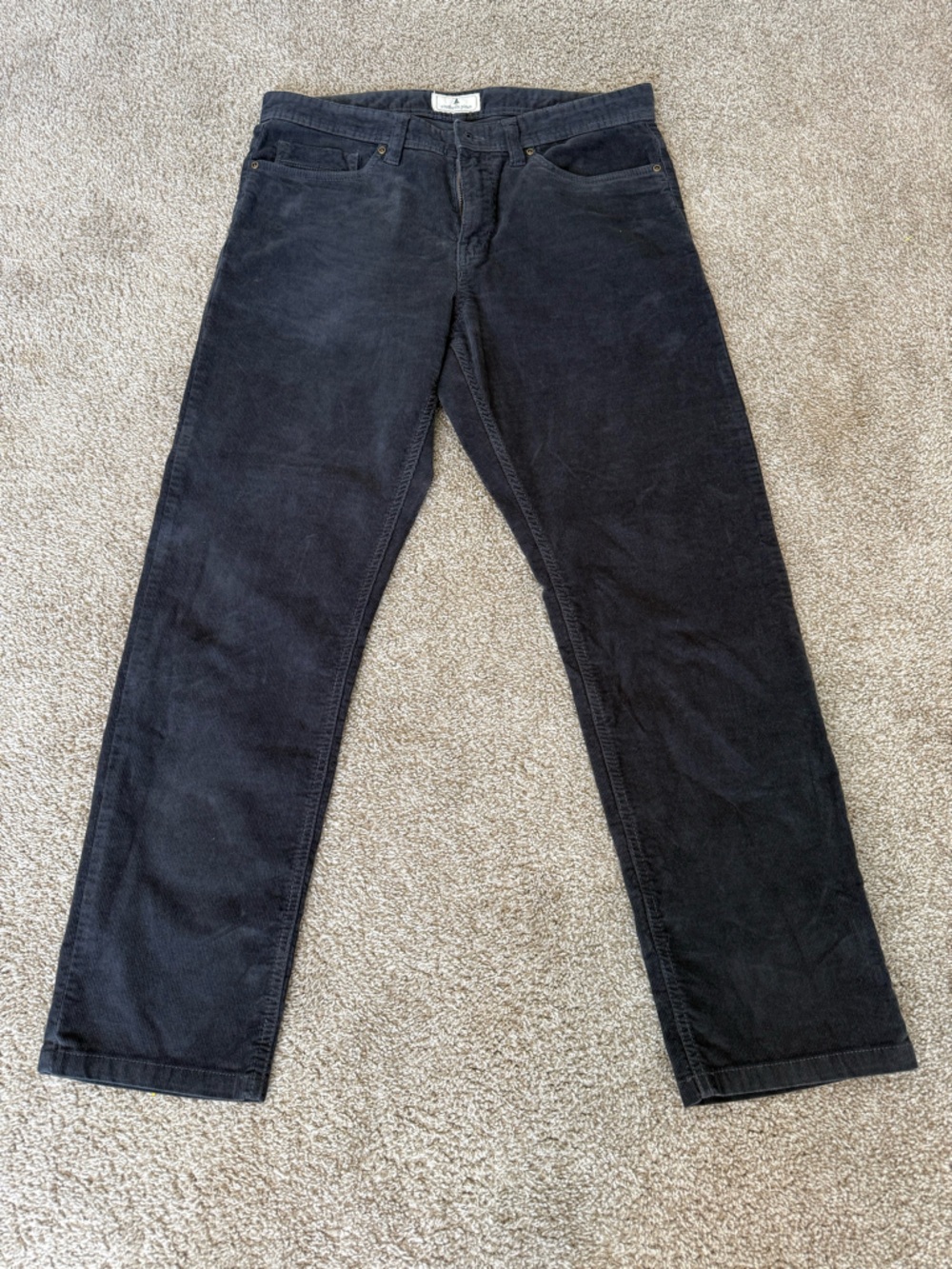 Blue Corduroy Men’s Pants